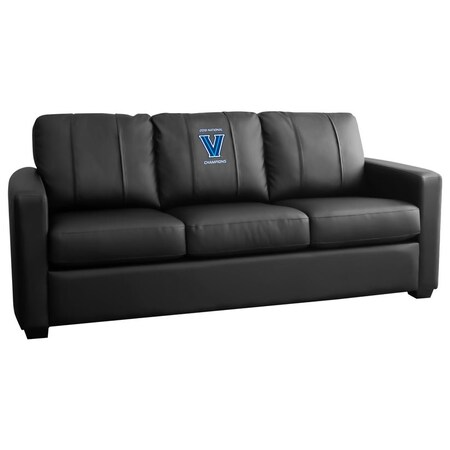 Dreamseat Silver Sofa with Villanova Championship Logo XZ7759001SOCDBK-PSCOL13383
